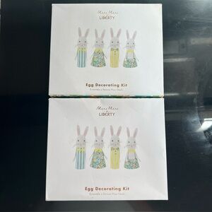 Williams Sonoma Meri Meri for Liberty Egg Decorating Kit Set of 2